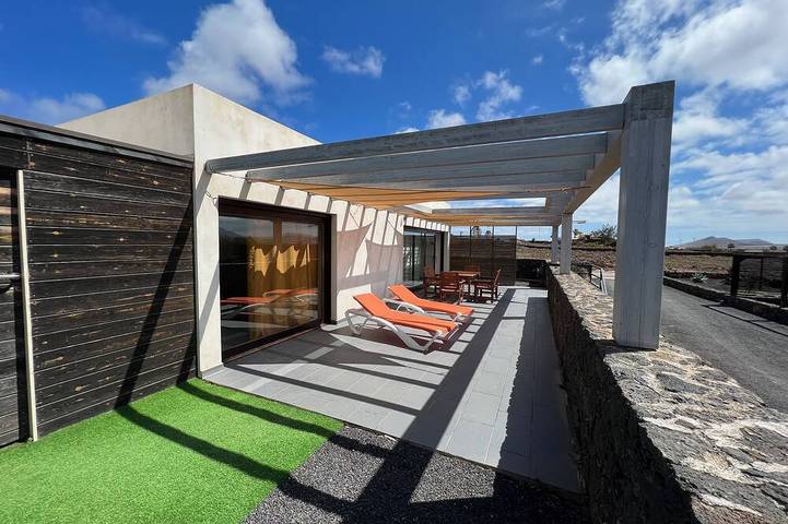 Ganze Wohnung, Studio Avec Grande Terrasse Pres Du Calderón Hondo in Lajares, La Oliva