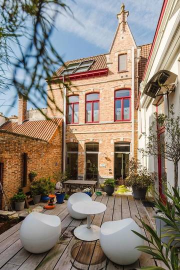 Chambre d’hôte pour 2 personnes, avec jardin et terrasse à Bruges