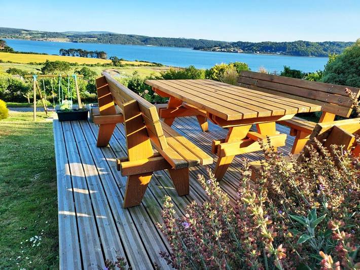 Maison de vacances pour 10 personnes, avec vue et jardin, animaux acceptés