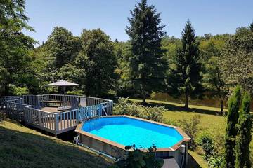 Maison de campagne pour 6 personnes, avec terrasse et jardin à Abjat-sur-Bandiat