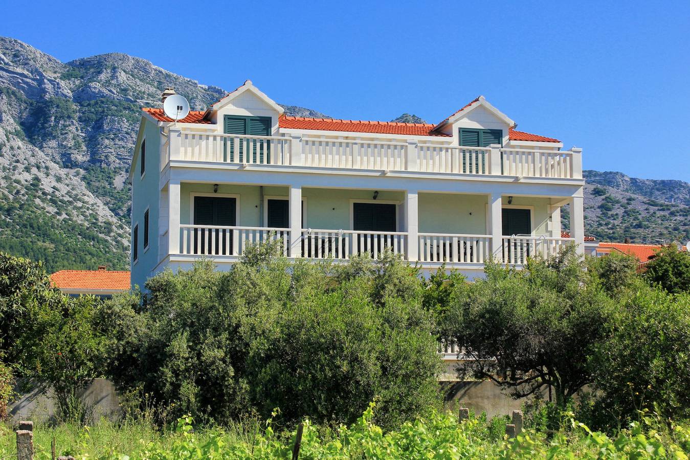 Ganze Wohnung, 1-Zimmer-Ferienwohnung mit Terrasse und Meerblick Orebic, Peljesac A-10157-b in Orebic, Dubrovnik-Neretva