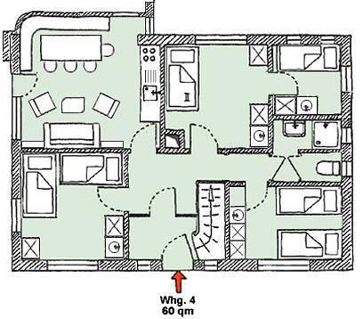Ganze Ferienwohnung, Ferienwohnung 4 in Rantum, Sylt (Gemeinde)