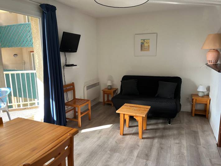 Estudio para 4 personas, con piscina y terraza, Se admiten mascotas - 1