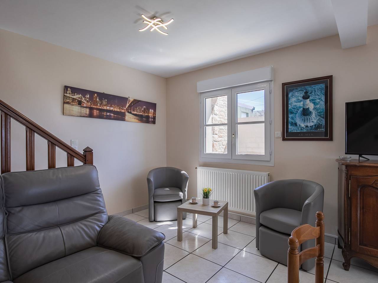 Blaues Meer in Plouarzel, Région de Brest