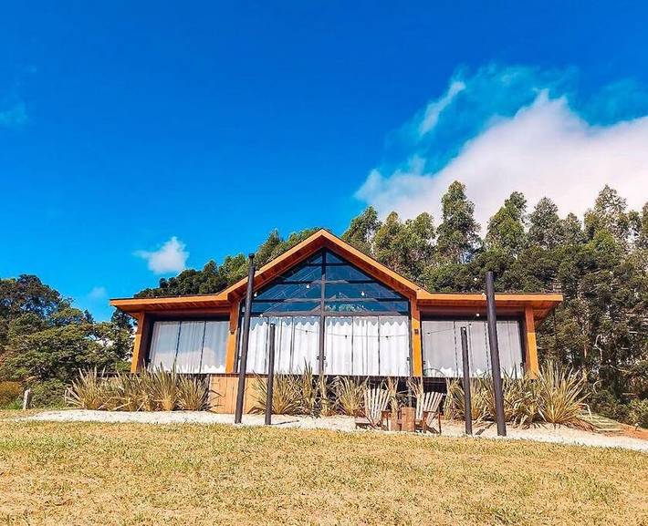 Chalé para 4 pessoas no Brasil