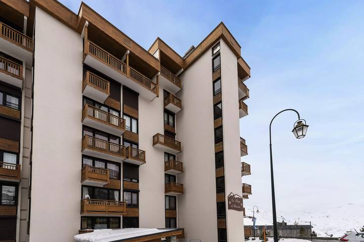 Gîte pour 4 personnes, avec balcon dans Station De Val Thorens - 4