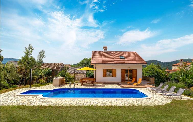 Location de vacances pour 6 personnes, avec terrasse et sauna à Buzet - 3