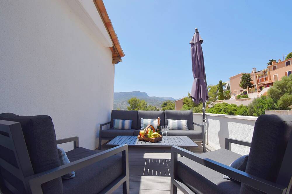 Appartement entier, Superbe appartement vue près de la mer, terrasse, avec WIFI, à Puerto Sóller in Port de Sóller, Sóller
