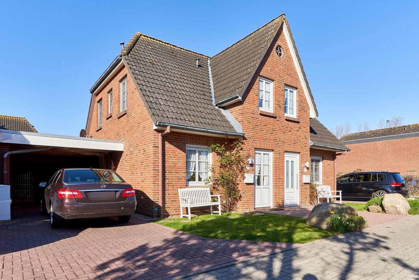 Muschelsucher 2 in Nordstrand (Gemeinde), Nordseeküste