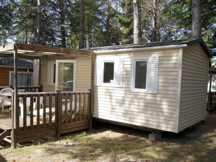 Camping La Source - Mobilheim 4 personen - Adonis – – - 2 Schlafzimmer in Sournia, Regionaler Naturpark Corbières-Fenouillèdes