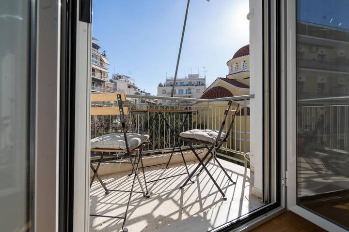 Domek letniskowy dla 4 osób, z balkon w Ateny