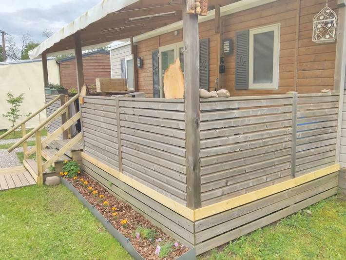 Ferienwohnung für 6 Personen, mit Garten