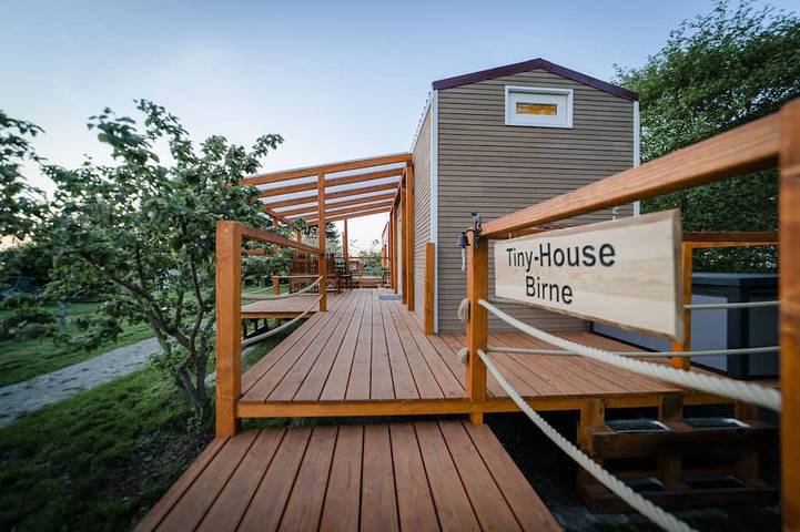 Ferienwohnung für 4 Personen, mit Sauna und Terrasse sowie Garten