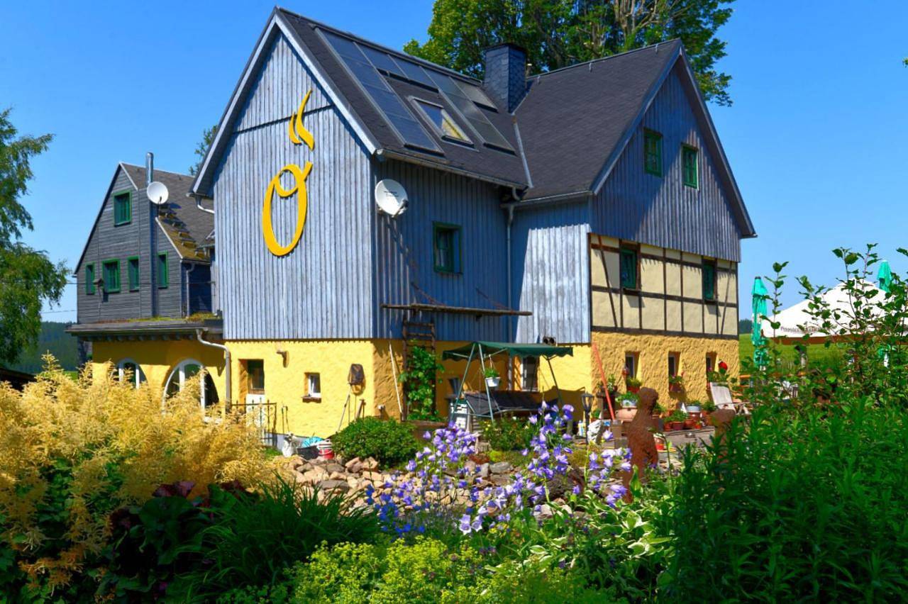 Hotel Olbernhau mit Sauna - Kleines Landhotel zur Ofenschenke in Pfaffroda, Erzgebirge