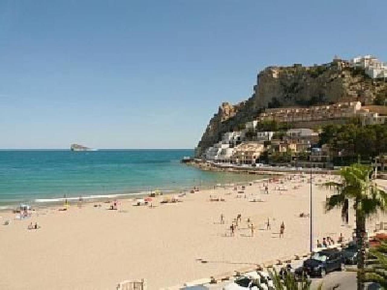 Geheel appartement, Fewo Casa Blanca 1 mit Blick auf das Wasser in Benidorm, Costa Blanca