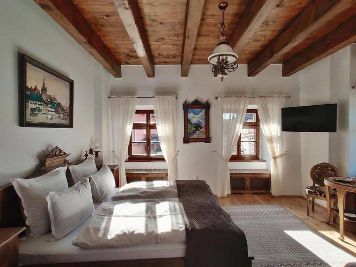 Maison d’hôte pour 4 personnes, avec Terrasse et Vue dans Sighișoara