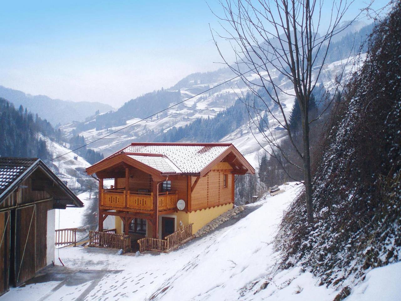 Casa en Grossarl con vistas a montañas in Großarl, Ski Amadé