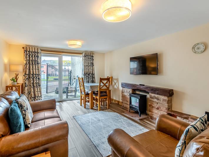 Holiday rental for 3 people, with garden, with pets in Allonby