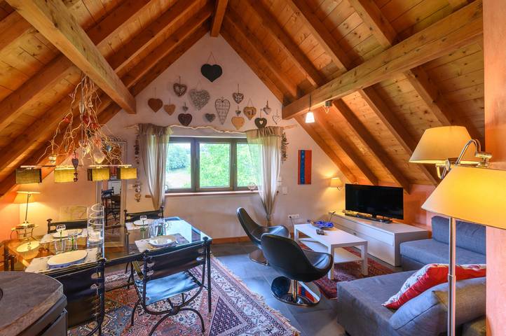 Appartement entier, Appartement "Lodjadis" avec vue sur les montagnes, jardin privé et Wi-Fi in Labaroche, Parc naturel régional des Ballons des Vosges