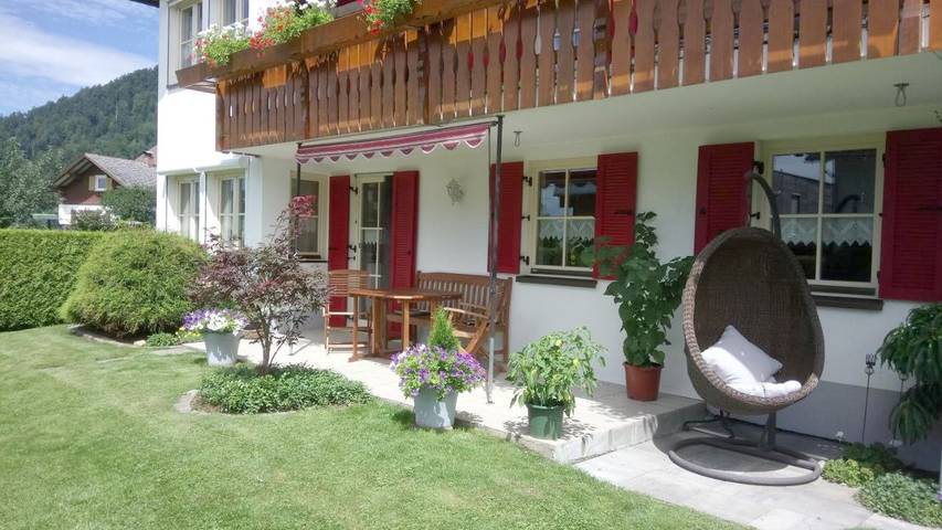 Location de vacances pour 4 personnes, avec vue ainsi que bassin pour enfant et jardin à Hittisau - 3