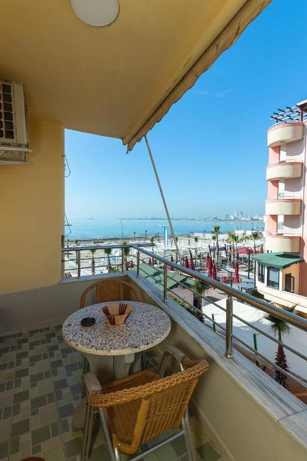 Appartamento per 4 persone, con balcone e panorama a Durazzo