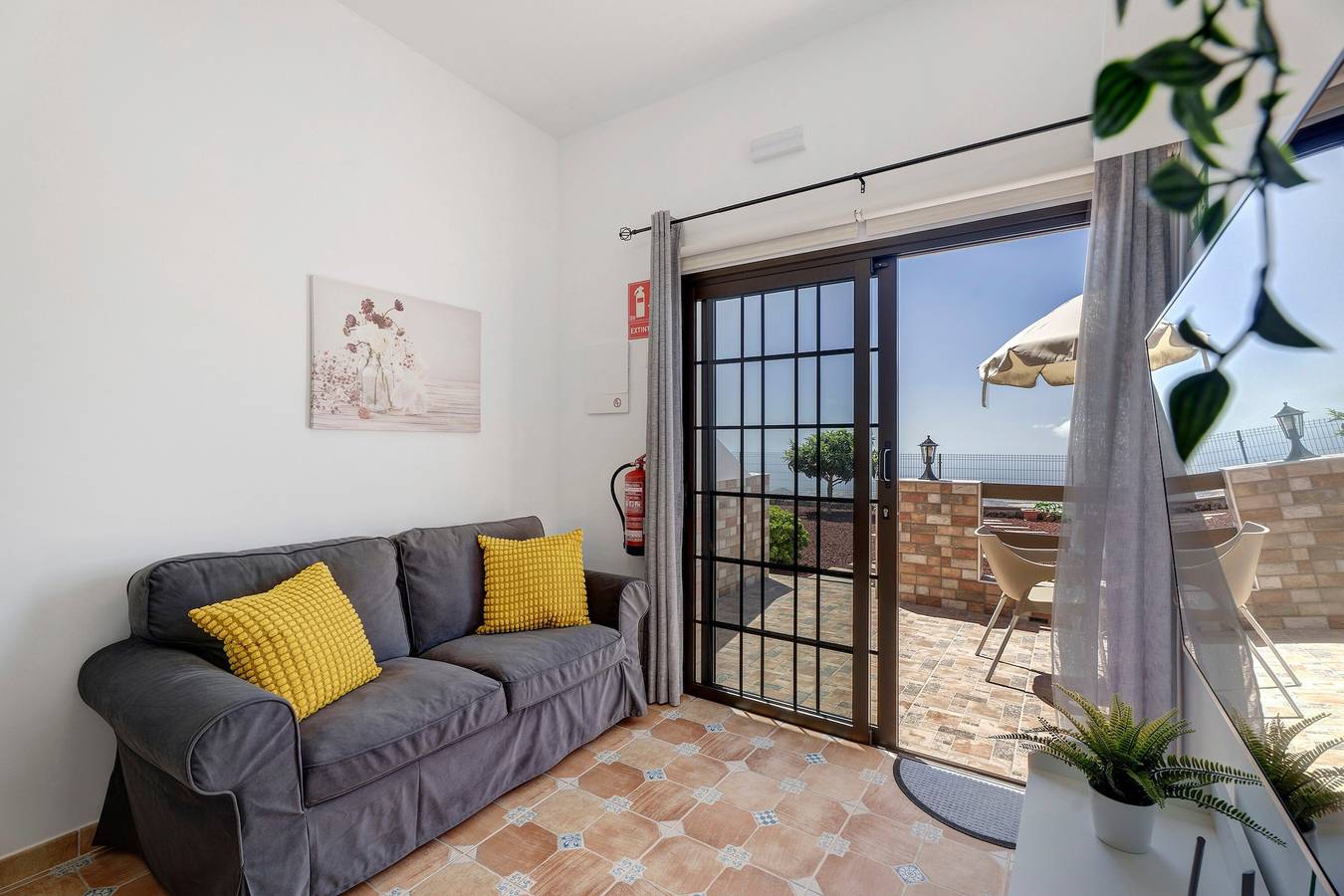 Ferienhaus 'La Sabina De Manuel2' mit Meerblick, privater Terrasse und Wlan in San Miguel de Abona, Teneriffa Süd