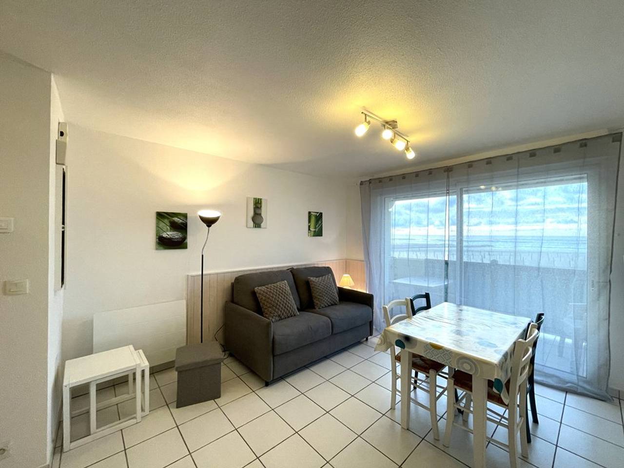 Ganzes Studio, Gemütliches Studio mit Balkon und Parkplatz in Vieux-Boucau in Vieux-Boucau-les-Bains, Dax und Umgebung