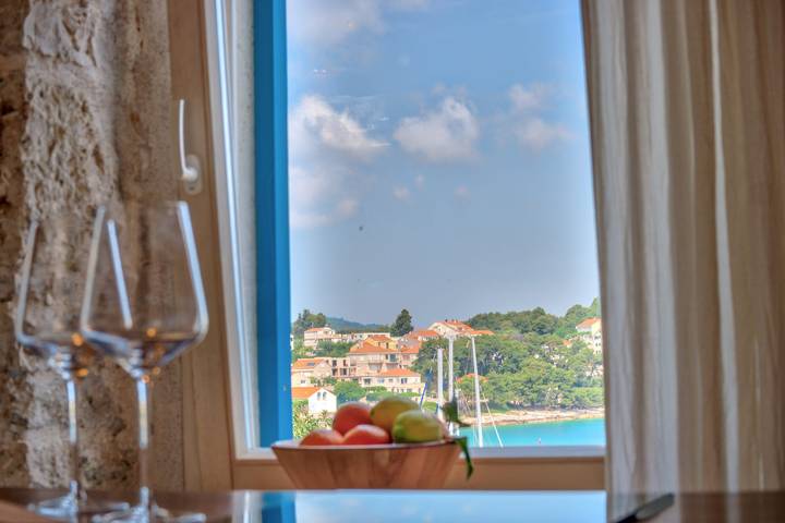 Ganze Wohnung, Öko-Aparthotel The Dreamers' Club - Boho für 5 in Lumbarda, Korcula