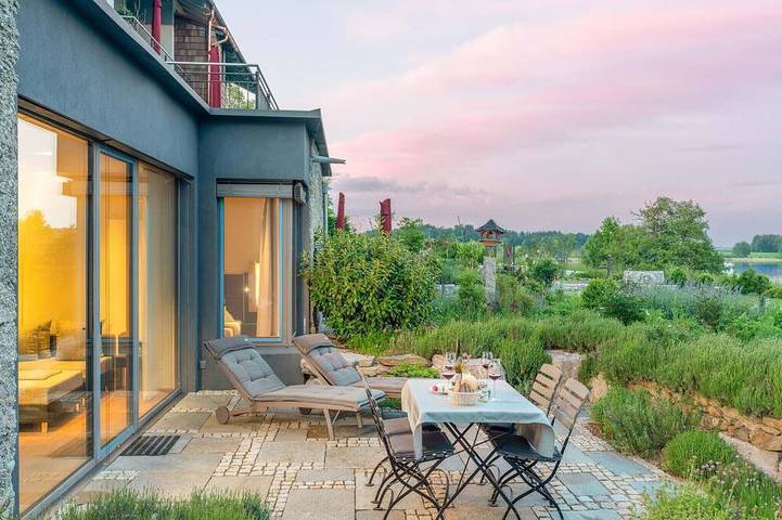 Ferienwohnung für 4 Personen, mit Garten und Terrasse sowie Sauna - 1