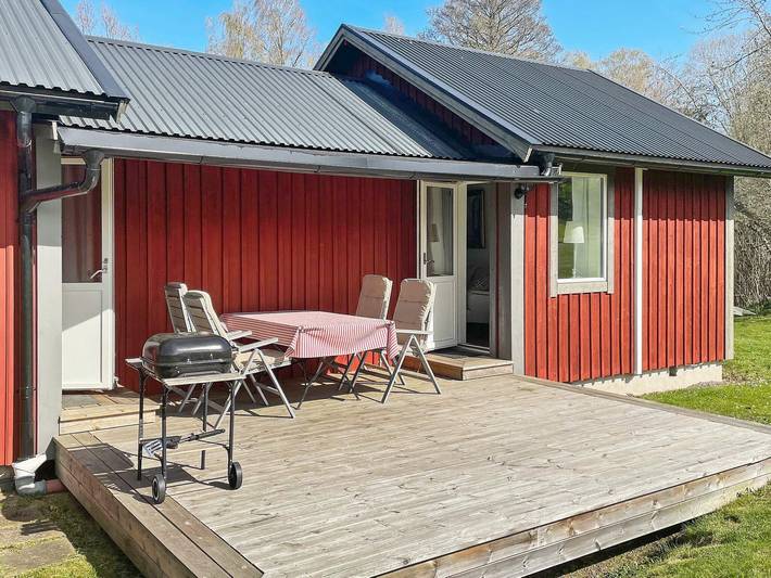 Ferienhaus für 4 Personen, mit Terrasse und Ausblick sowie Seeblick und Garten am Bunn - 3