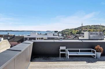 Ferienwohnung für 4 Personen, mit Ausblick und Terrasse in Kristiansand
