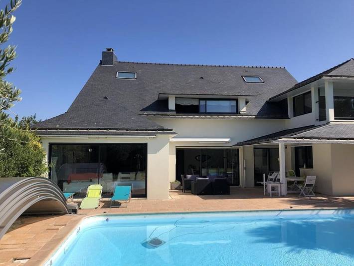 Chambre d’hôte pour 2 personnes, avec Terrasse et Jardin ainsi que Piscine et Sauna à Vannes