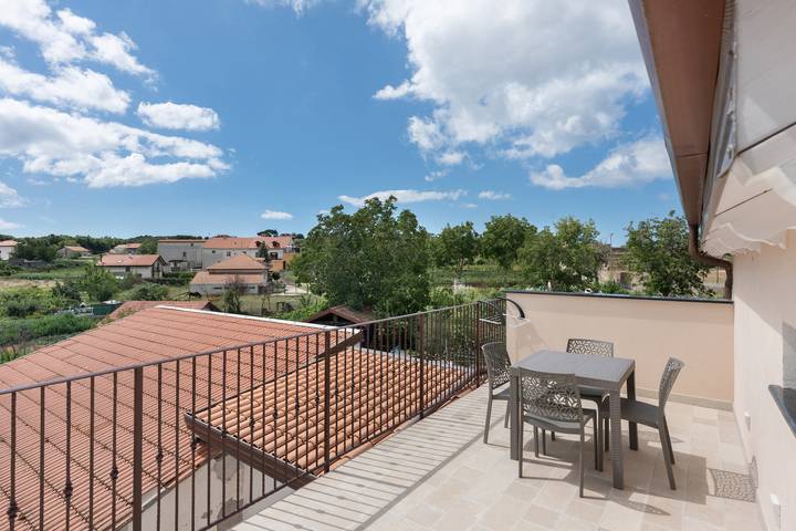 Ferienwohnung für 4 Personen, mit Garten und Balkon - 1