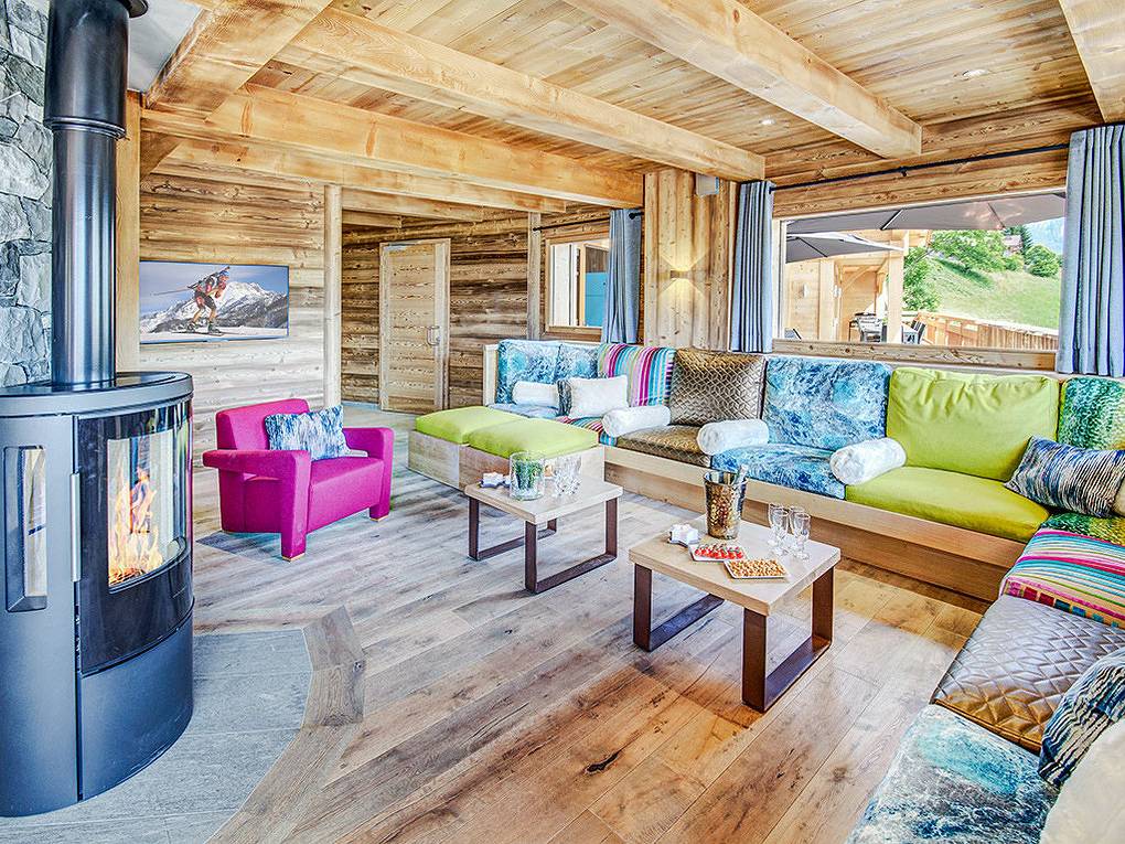 Holiday home for 14 people with view in Manigod, Annecy region