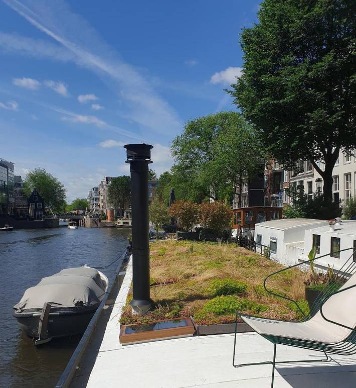 Boot für 4 Personen, mit Seeblick und Ausblick sowie Balkon in Amsterdam - 2