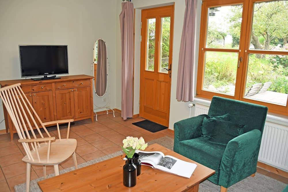01 Ferienwohnung mit Gartenterrasse - Ferienwohnungen im Fischerdorf und unterm in Neu Reddevitz, Lancken-Granitz