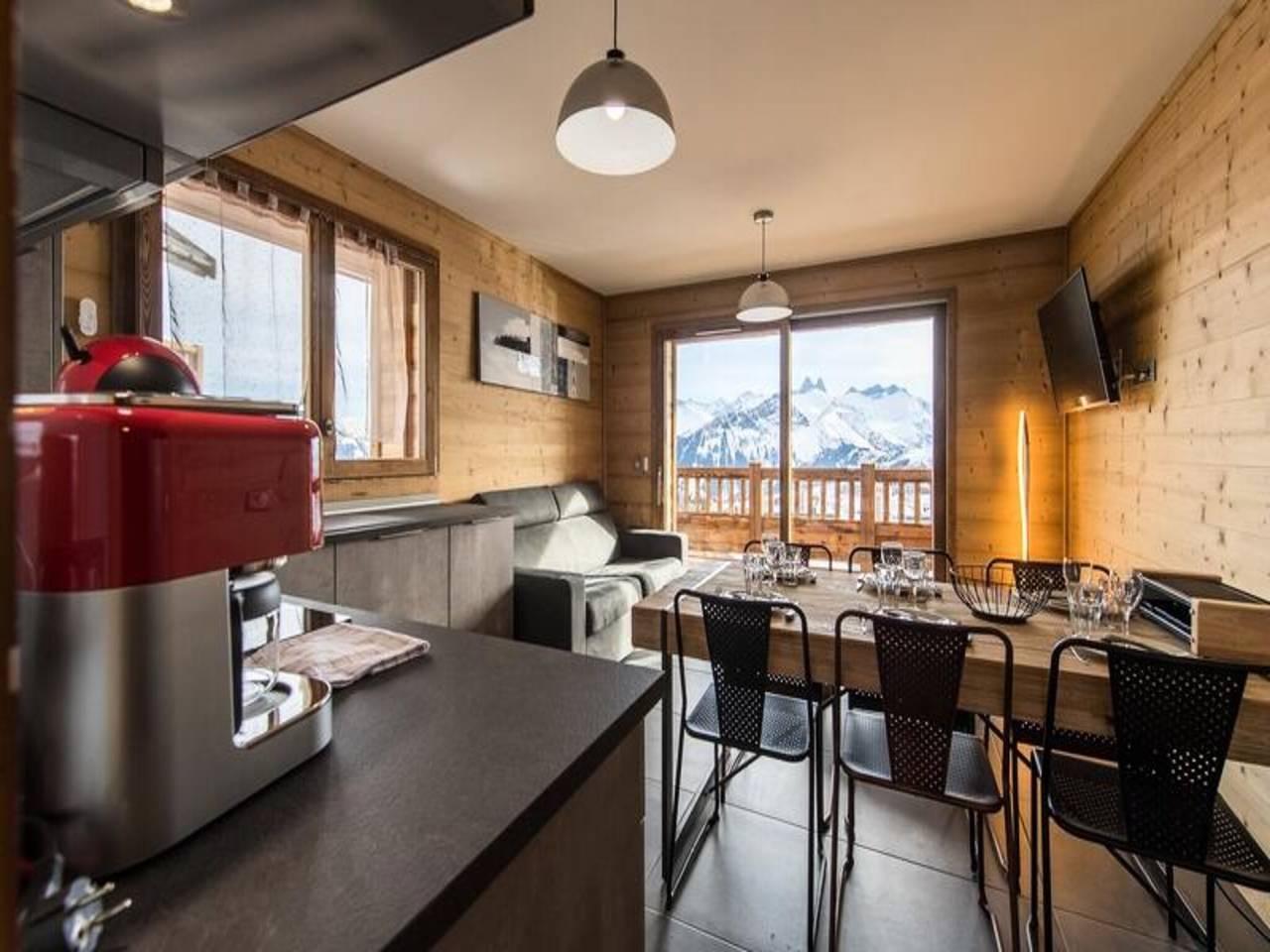 Ganze Wohnung, Ferienwohnung in Les Retenues an den Skipisten in La Toussuire, Fontcouverte-la-Toussuire