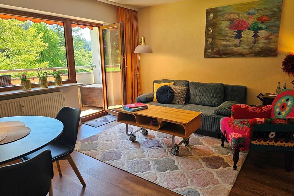Ganze Wohnung, Ferienwohnung Hirschlein mit Schwarzwaldblick in Baiersbronn in Obertal, Baiersbronn