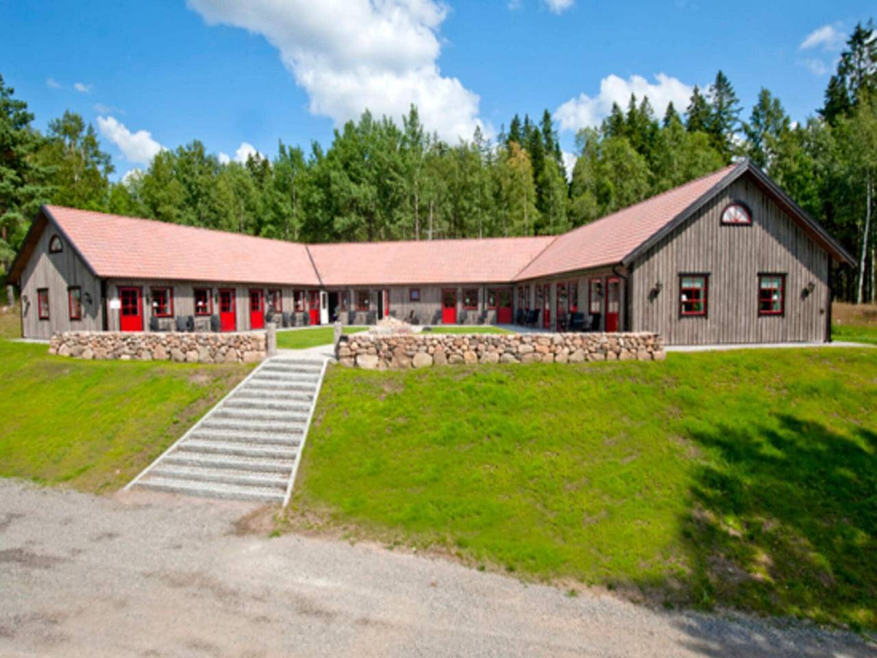 2 personer fritidhus i Bürseryd in Skyarp, Västergötland