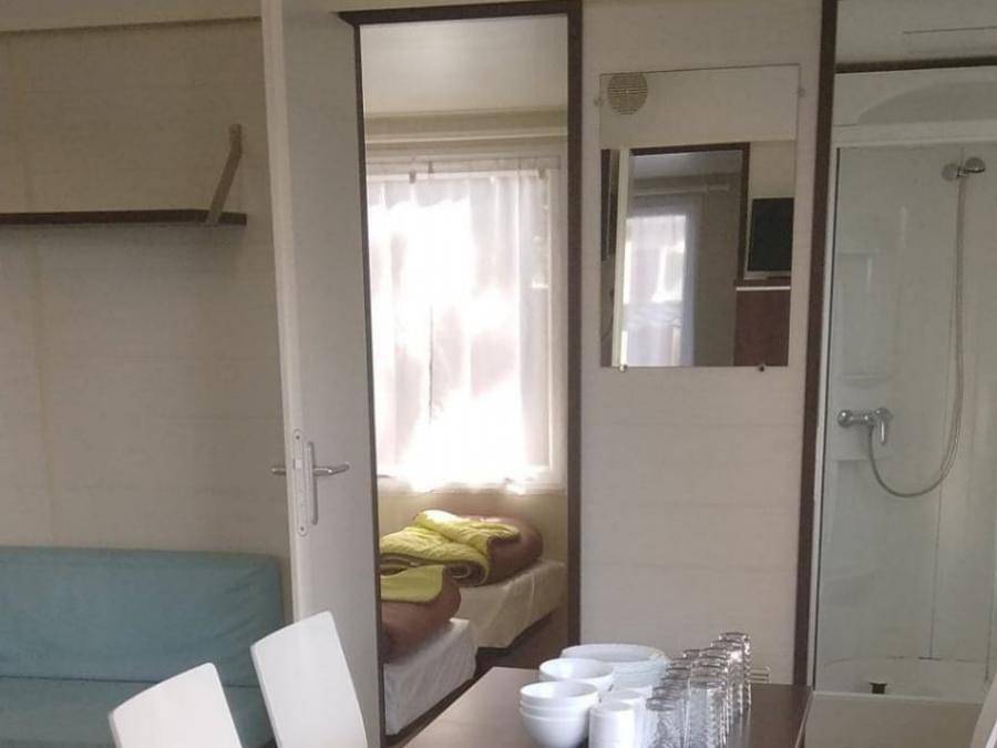 Camping de la Plage - Mobilhome 4 personnes - 2 chambres - terrasse non couverte Holidays in Damgan, Côte des Mégalithes