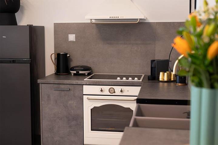 Appartement de vacances pour 4 personnes, avec Balcon ainsi que Terrasse et Vue