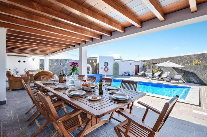 Villa pour 10 personnes, avec jardin, animaux acceptés à Teguise - 3