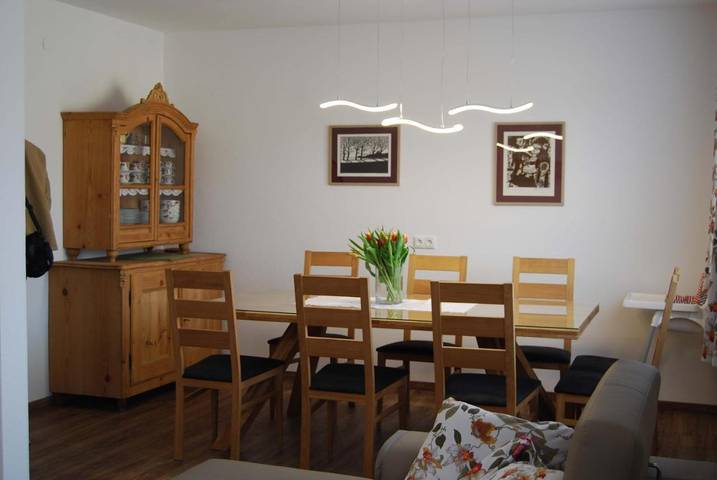 Ferienwohnung für 6 Personen, mit Garten