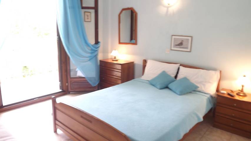 Ferienwohnung für 4 Personen, mit Ausblick und Balkon sowie Meerblick und Garten in Chalkidiki - 4