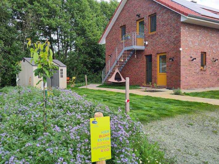 Ferienwohnung für 4 Personen, mit Terrasse und Garten in Worpswede