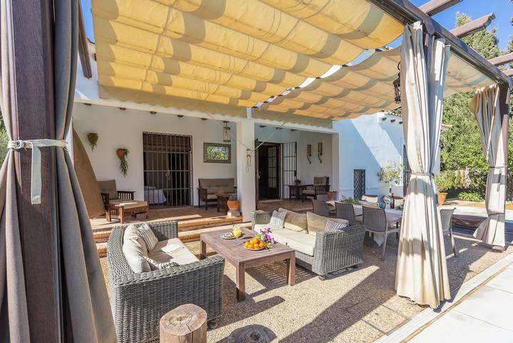 Casa rural para 9 personas, con jardín en Campiña de Morón y Marchena - 4