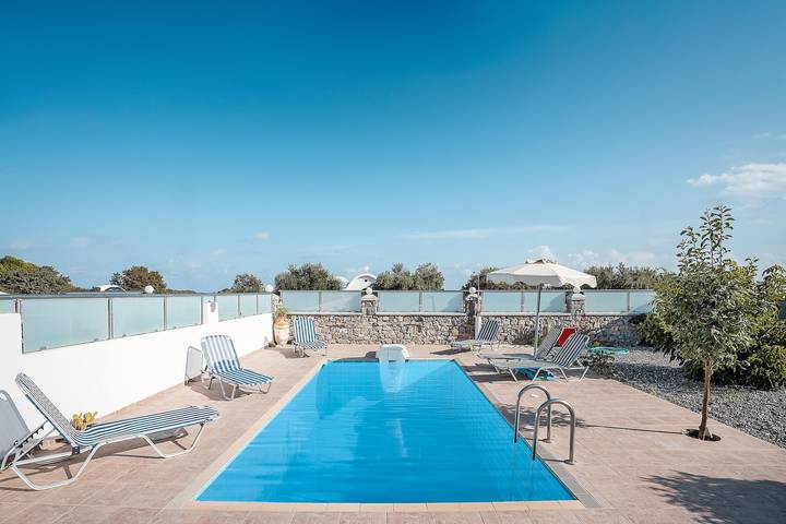 Maison de vacances pour 6 personnes, avec Balcon et Jardin dans Rhodes
