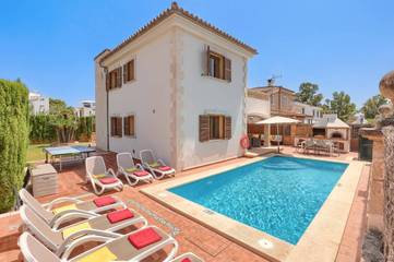 Villa in Muro, North Majorca für 8 