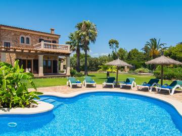 Villa in Cala Sa Nau, Felanitx für 6 