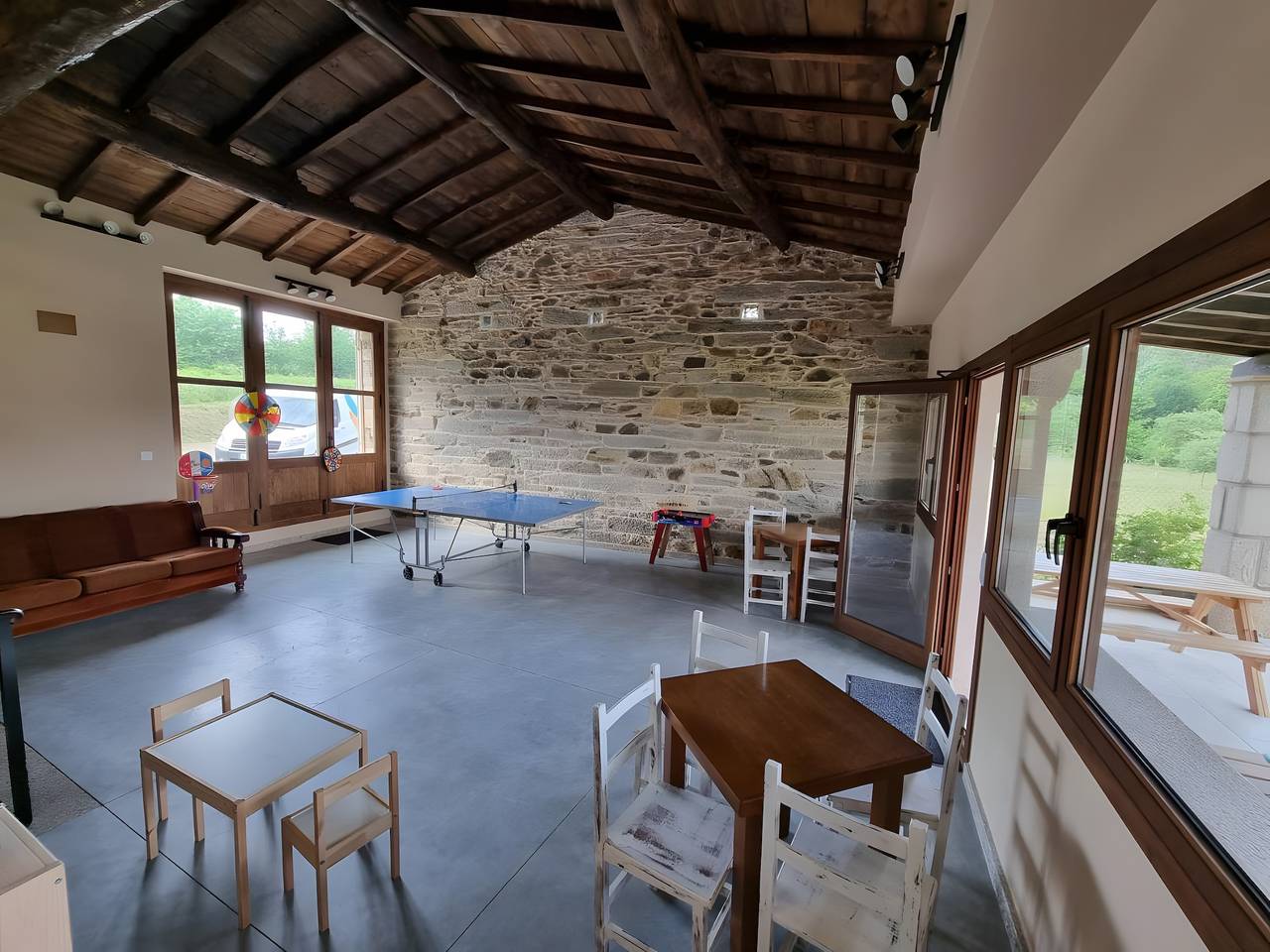 Landhuis 'Aldea Rural A Cortiña Apartamento 1' met uitzicht op de bergen, foto 7